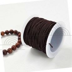 염주 팔찌 만들기 나일론 고무줄 수공예 재료 DIY 액세서리 제작용 탄성줄, 1개, 상세페이지 참조