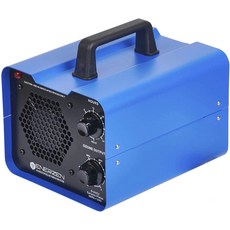 Enerzen O-UVC2 - UV 라이트 + 시간당 70000mg의 악취 제거용 산업용 오존 발생기 가정 방 연기 자동차 및 반려동물을 위한 O3 기계 공기 이온화 탈취제, 2 Plates