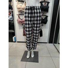 보디가드 보디가드 보디가드 트윌기모 블랙 체크 여성이지바지BHWEBA03 (P003739544)