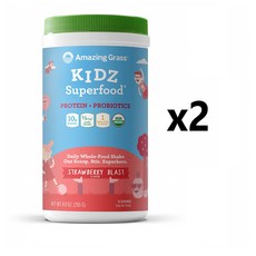 어린이 키즈 단백질 프로틴 파우더 285gx2 스트로베리, 285g