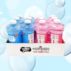 대용량 비눗방울액 500ml 12개세트