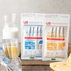 [건국우유] 짜먹는 펫밀크/펫치즈 파우치 (12g x 5개입), 1개, 60g