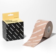 톰디어 독일 헨켈 점착제 키네시올로지 근육 무릎 발목 손목 스포츠 테이핑 테이프, 1개