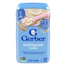 Gerber Multigrain 시리얼 2nd Foods® 454g(16oz) Gerber (거버)