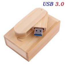 JASTER USB 3.0 목재 휴대용 USB 플래시 드라이브 메모리 스틱 결혼 선물 무료 커스텀 로고 4GB 16G 32GB 64GB 1 개, Bamboo with box, 1개