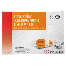 성심 인슐린 펜니들 32G 5mm 100개입, 2개