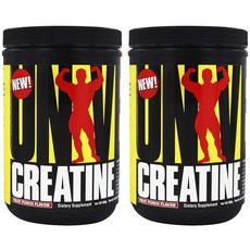 UNIVERSAL NUTRITION 肌酸粉, 2個, 500g