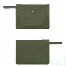 위랜드 클러치 L (카키)