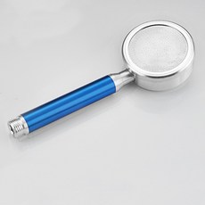 太空鋁增壓蓮蓬頭 花灑 加壓蓮蓬頭, 1個, 太空藍