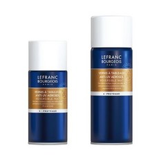 [르프랑] 사틴(Satin) 픽쳐 스프레이 바니쉬 150ml 유화 보조제 anti-UV