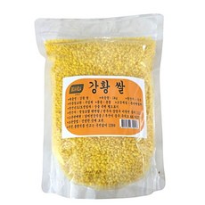 건강한쌀 강황쌀 컬러푸드 옐로우라이스 저속노화 커큐민 컬러쌀 국산 1kg, 1개