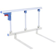 철제 침대 난간 안전바 손잡이 낙상방지 펜스 가드, 스테인리스 4단 펀치형(베이스 없음), 1개