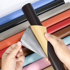 가죽 스티커 시트지 테이프 소파수리 인조가죽 가죽리폼, 화이트 137cmX100cm
