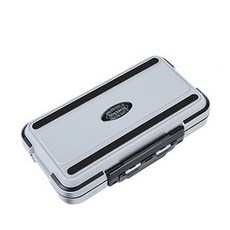 희미몰 방수 태클박스 루어낚시 미끼 준비물 루어 채비소품 민물낚시 바다낚시 갯바위낚시 낚시찌, 그레이 L, 1개