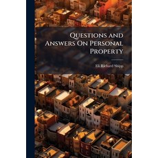 (영문도서)Questions and Answers On Personal Property Paperback, Nabu Press, English, 9781146010405