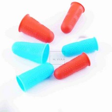 엠비아4 손가락 골무 3개 핑거골무, 레드