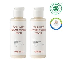 포베리 콜라겐 효소 세안제 클렌징 파우더 워시, 2개, 60g