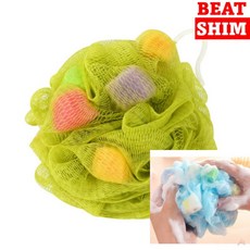 목욕그물망 유아샤워퍼프 샤워볼 수영장샤워타월