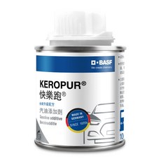 快樂跑 KEROPUR 汽油添加劑 - 德國 BASF 巴斯夫汽油精 清除積碳 恢復動力 - 汽車機車通用, 1個, 新版快樂跑1瓶