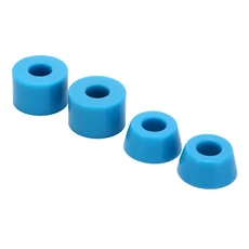 스케이트보드 부싱 트럭 바퀴 액슬 스쿠터 PU 쿠션 댄싱 롱보드 충격 방지 액세서리 4 개, 04 blue
