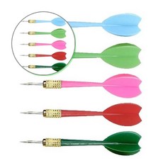 쌍문상회 다트핀 디자인 메탈 다트게임 dart 세트 다트 컬러 디자인다트핀 5개 40872EA, 본상품