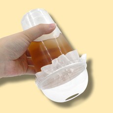 케이비팩 실링페이퍼 테이크아웃페이퍼 음료랩 카페 커피 배달 포장, 1개, 500개