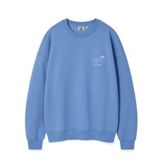 와키윌리 WACKY WILLY 픽쳐 그래픽 맨투맨 블루 WA2501CR18BL 218099