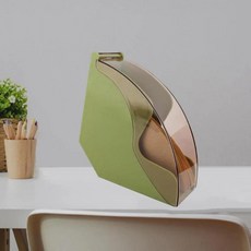 대형 커피 필터 거치대 박스 다기능 콘 디펜서, 1개, 4. green