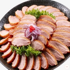 JC 오븐에 구운 북경오리 슬라이스 600g x 10팩 훈제바베큐 훈제오리 육포