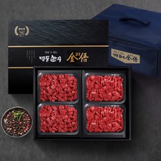1등급 한우선물세트 1kg [불고기500g+국거리500g], 없음