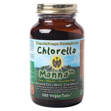 HEALTHFORCE 綠球藻素食錠, 500顆, 1罐