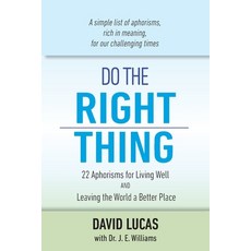 (영문도서) Do The Right Thing Paperback, Irie Books, English, 9781515448198