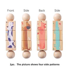 목재 핸드 벨 모빌 뮤지컬 라틀 유모차 클래식 교육용 선물, 1개, 5. A1