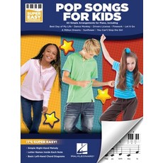 (영문도서) Pop Songs for Kids - Super Easy Songbook Paperback, Hal Leonard Publishing Corp..., English, 9781540094964