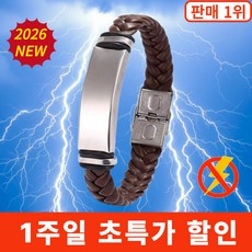 더이케이 초경량 정전기 방지 스파크 완화 패션 팔찌, 1개, G41브라운