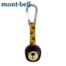 Mont-Bell 熊鈴 勾環《黑》, 1個, OS
