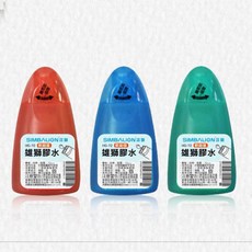 開發票 雄獅 膠水 HG-5010 秘書膠水 約50ml 台灣製造 文具 漿糊 合成糊 透明膠水 馬卡龍膠水, 1個, HG-72雄獅軟刷頭膠水(3色隨機)