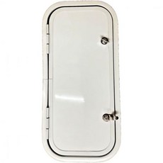 RV 24x11x2 화물 수하물 출입문 흰색 트레일러 캠퍼