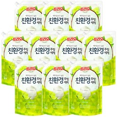 트리오 베이킹소다 담은 친환경주방세제 라임향 1.2L, 10개