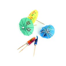 칵테일장식 40개 대나무꼬지