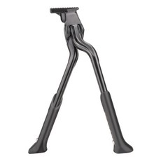 양발킥스탠드 자전거 미끄럼 발받침 다리 블랙 바이크 설치, 1개