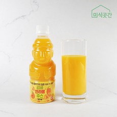 제주감귤주스 한라봉주스 하르방 착즙 주스 제주향 기념품 여행선물, 감귤천혜향주스, 100ml