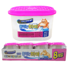 물먹는 하마 옷장용 8개입