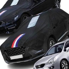 KSZ 카렌스 블랙박스 자동차커버 성에방지 하프커버 차량커버 차덮개