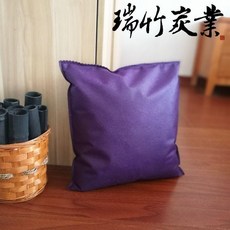 優選 竹炭包除甲醛吸溼防潮淨化空氣辦公室家用宿舍竹炭包車用 副廠商品, 1個, 2000g紫色1包