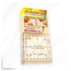 라쿠다 투바이포 스퀘어 연귀자 38x89mm 목재 각도 측정 공구