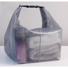 EVA 방수 소재 수영장 헬스장 워터 프루프 가방, 흰색