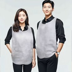 일회용앞치마 1000매 부직포 위생 손님용 식당 업소용 1회용 앞치마, 화이트, 1000개