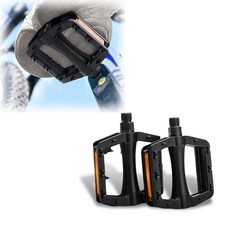 자전거 와이드 경량 반사판 플라스틱 평페달(2P)yh.5+1DTz