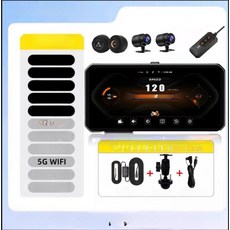 온트렌디 카퓨라이드 무선 네비게이션 간편설치, 1GB, D 타이어 압력 렌즈 128G 카드